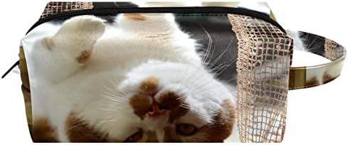 Тоалетна Торба Патна Торба, Водоотпорна Шминка Козметичка Торба За Патување Организатор За Додатоци, Лажење Мачка Животно