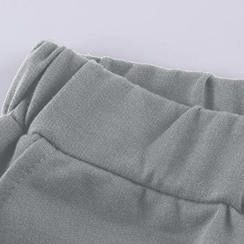 Женски џемпери удобни високи половини од дното на тренингот атлетски салон џогери панталони салата салон панталони сиви