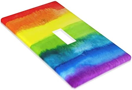 Виножито Loveубов гордост геј лезбејски ЛГБТ пансексуален декор печати светло прекинувач за пластични wallидни плочи