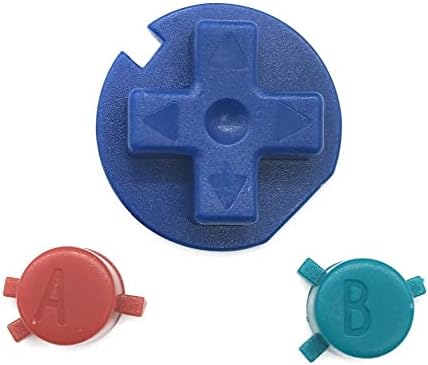 Пластични Шарени Копчиња Комплет Тастатури За Гејмбој Копчиња ВО Боја GBC D Влошки А Б Копчиња