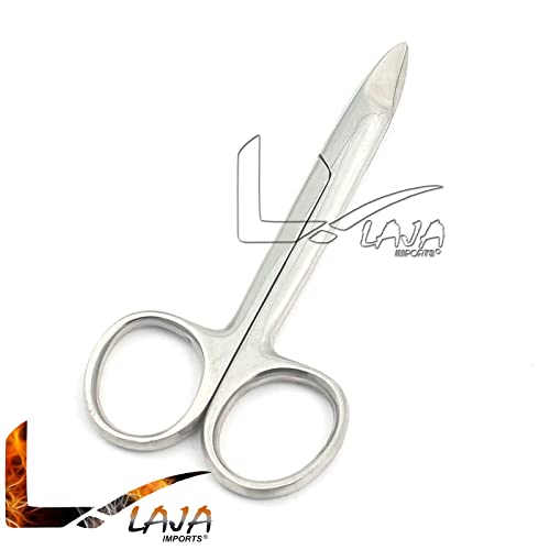 Лаја увезува ножици за нокти на пети, залепени од 4,5 '' не'рѓосувачки челик