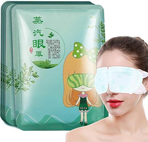 5 пакувања маски за очи за темни кругови и подуено еднократна употреба смирувачки главоболка олеснување суви очи, олеснување на стресот Олеснување на очите за замо