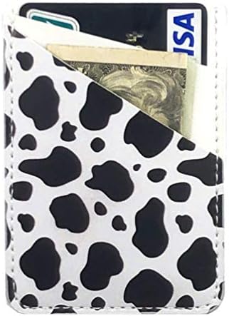 Држач за кредитна картичка Calormixs за задниот дел на телефонот, мобилниот телефон џеб стап на паричникот картичка на налепница за лепило на телефон-налепница на теле?
