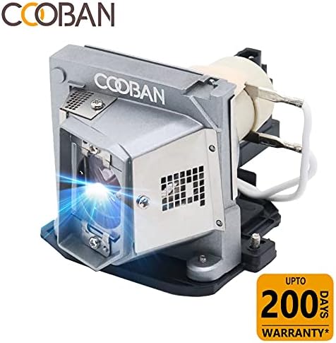 Cooban 1510x /1610HD Заменска проектор за ламба со куќиште за Dell 1510x 1610x 1610HD 330-6581 725-10229 KFV6M Projector Lamp
