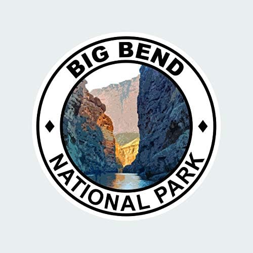 Fagraphix Big Bend Национален парк Национален парк Деклас само лепило за лепење камп RV Far West Texas TX 1,25