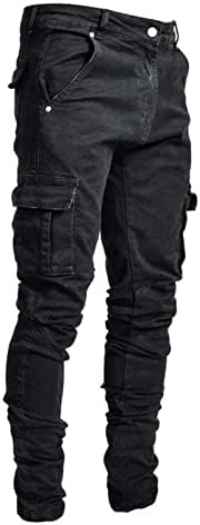 Diyago Skinny фармерки за мажи плус големина хипстерска улична облека гроздобер моден дизајнер тексас панталони тенок вклопат