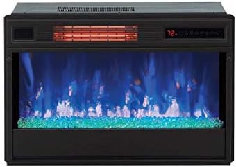 ClassicFlame 26 3D Spectrafire Plus Infrared Camply со стакло - црно, 26ii342fgt