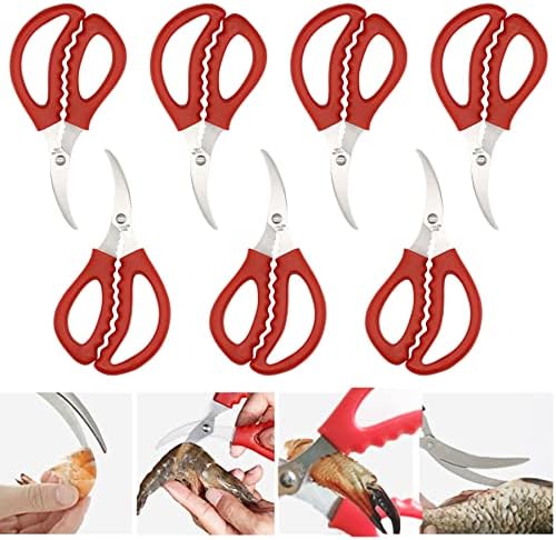 7 компјутери кујнски ножици за морска храна ножици морски плодови за морска храна ножици рак ножици јастог ракчиња ракчиња со