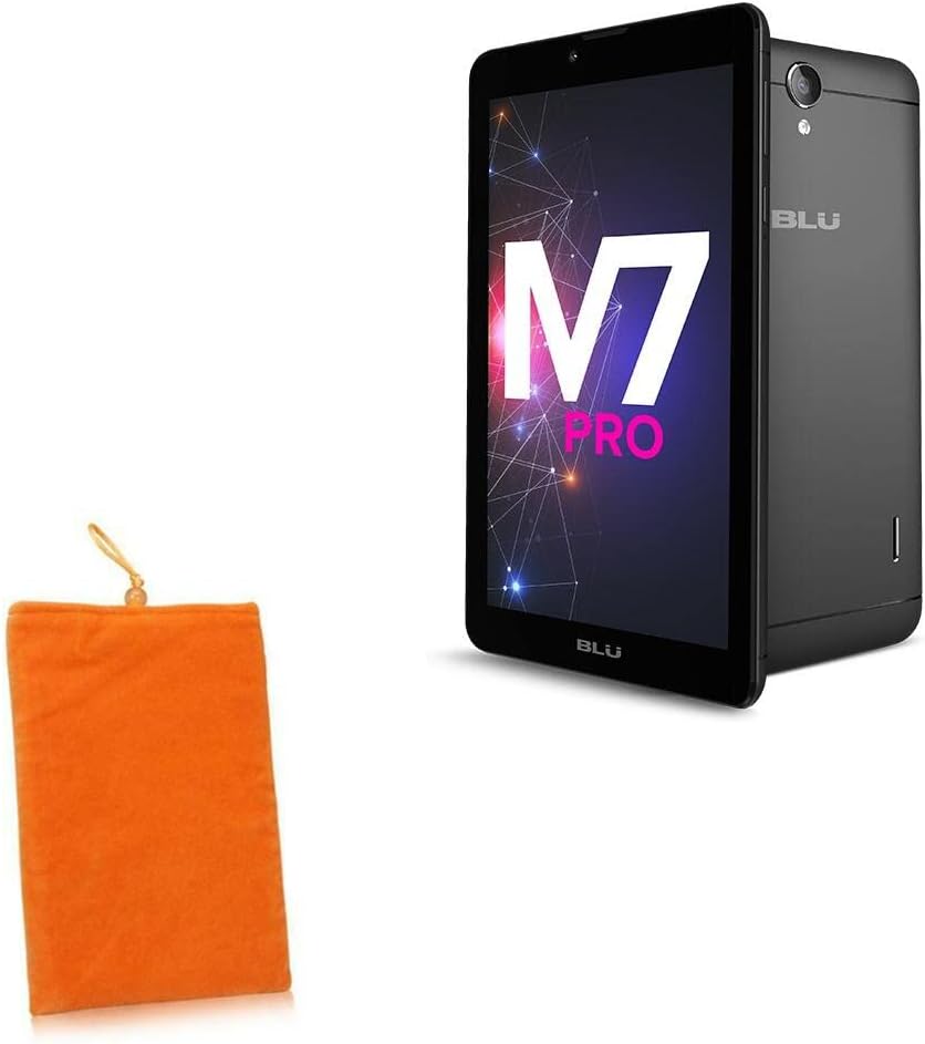 Case Boxwave Case компатибилен со Blu Touchbook M7 Pro - Velvet торбичка, мека велурна ткаенина торба ракав со влечење за Blu