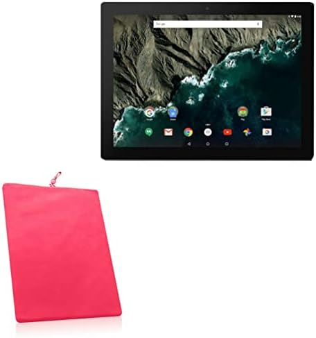 Boxwave Case за Google Pixel C - Velvet торбичка, мека велурна ткаенина торба ракав со влечење за Google Pixel C, Google Nexus