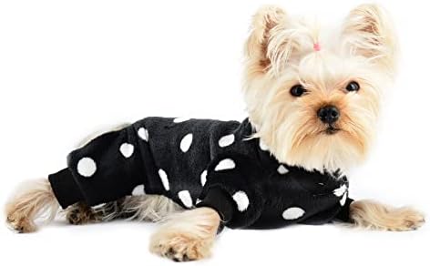 Чивахуа пижами за кучиња мало кученце pjs руно зимско топло куче скокање симпатична облека за домашно милениче, мала облека