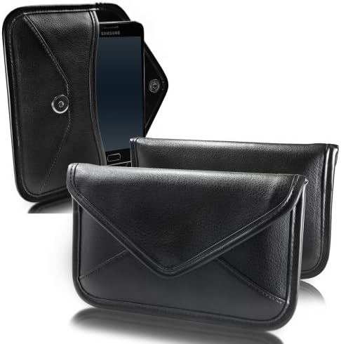 Case Boxwave Case за LG V20 - Елитна торбичка за кожен месинџер, синтетичка кожна покривка Дизајн на пликови за LG V20 - Jet