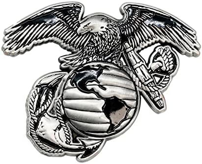 Официјално лиценциран USMC 3D EGA медалјон - 3 инчи - амблем на морските корпуси