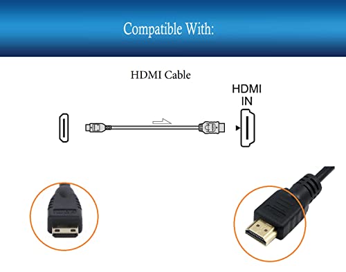 Uptright New HDMI HDTV Audio Video AV TV кабел кабел Компатибилен со Agptek TP718JQ TP718JQ-A TP10A TP718JQ TP10A-TPC TP10R