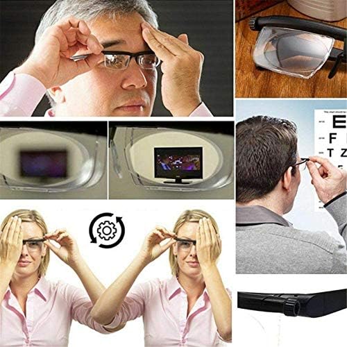 Прилагодливи Очила За Читање Миопија Очила За Очи, Бирање Прилагодливи Очила Променлив Фокус, За Читање Кратковиден Далекувиден Вид Унисекс Читање На Далечина