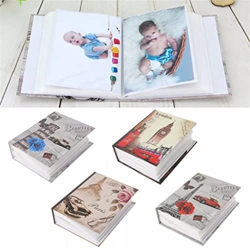 ZSEDP 100 слики со џебови со фото албум интерстицијални фотографии за книги
