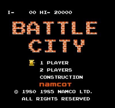 Romgame Battle City Region Free 8 -битни игри картички за 72 Pin Video Game Player