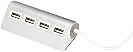 WDBBY HUB USB 4 Порт USB 2.0 Port Pc Таблет Пренослив OTG Алуминиум USB Сплитер Кабелски Додатоци