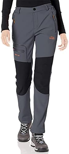 Бенбој женски водоотпорен водоотпорен ветерно руно тенок карго снежен скијачки панталони