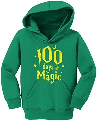 Tcombo 100 дена магија - 100 -ти училишен ден дете/младинско руно худи