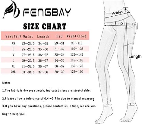 Фенгбеј 3 Спакувајте Јога Панталони Со Висок Струк,Јога Панталони За Жени Панталони За Вежбање За Контрола На Стомакот 4 Насочни