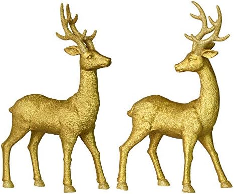 Викерман 16,5 Сет за Божиќни украси за злато елен