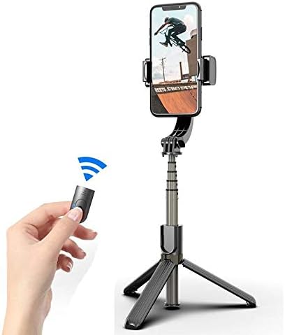 Штанд на Boxwave и монтирање компатибилен со Vivo Y75 5G - Gimbal SelfiePod, Selfie Stick Extendable Video Gimbal стабилизатор
