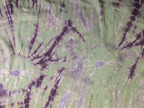 Tencel Dobby Вратоврска Боја Зелена X Виолетова Боја Печатење ~ 58 Широк Продаден од Дворот