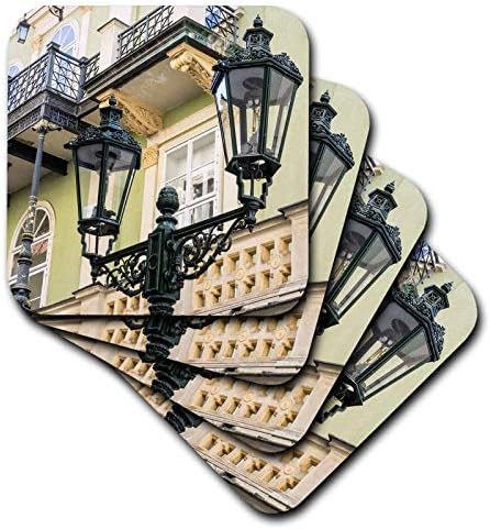 3дроза Чешка, Прага. Улична светилка во Стариот Град Прага. - Подметачи
