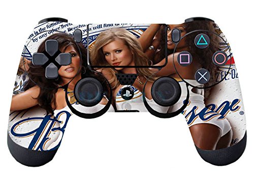 Шик ЗА PS4 PS 4 Контролер Најновите Секси Дама Тим Прилагодено Налепница Кожи Опфаќа 1 компјутер Кул
