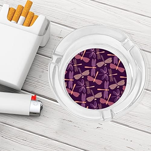 Стилизирани ламји цигари стакло пепелници околу држачот за пушење на пепел за дома хотелска маса Топ декорација