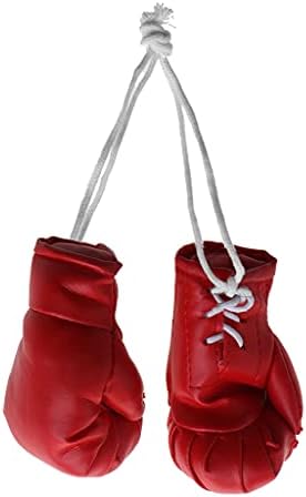 Камонда мини боксерски ракавици Минијатурни залепници за празници за одмор Божиќно украсување Декорација или приказ на сувенири