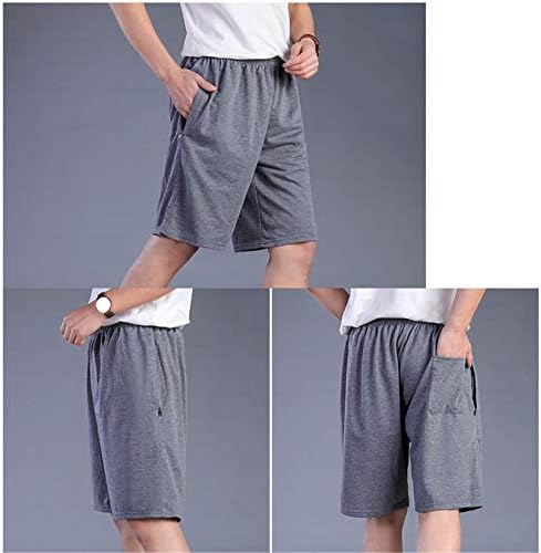 Атлетски атлетски кратки панталони за мажи Андонгивел, кои тренираат брзо суво со џебови за спортски шорцеви на човекот
