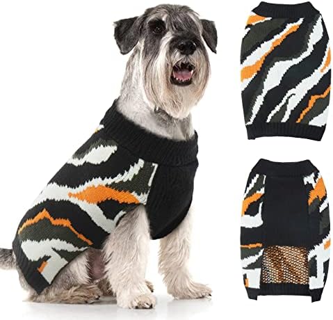 Кучиња џемпер елек од женски кучиња плетена џемпер, топло кучиња трикотажа облека мека зимска облека за девојчиња момчиња кучиња,